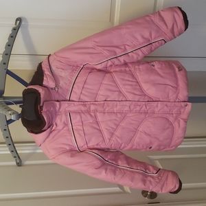 Protection System Water & Wind Resistant  Girl's Hooded‎ Winter Fleece Co…